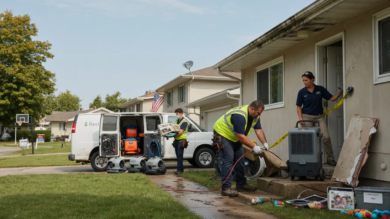 Water Damage Restoration in Mackey, IN near me